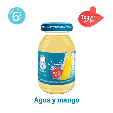 Bebida Hidratante Gerber Toque de Fruta Etapa 2 Mango 175ml image number 1
