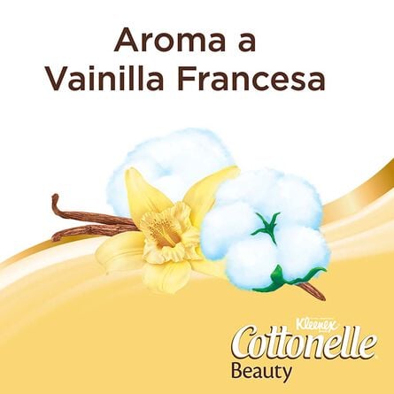 Papel Higiénico Kleenex Cottonelle Beauty 18 Rollos, 180 Hojas Dobles image number 4