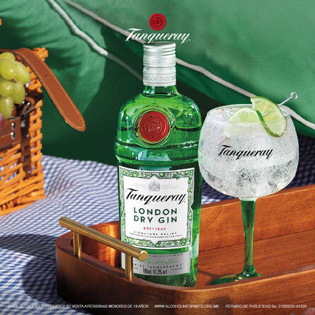Ginebra Tanqueray London Dry 750 ml image number 3