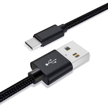 Cable Tipo C Xiaomi Mi Braided 1 m Negro image number 1
