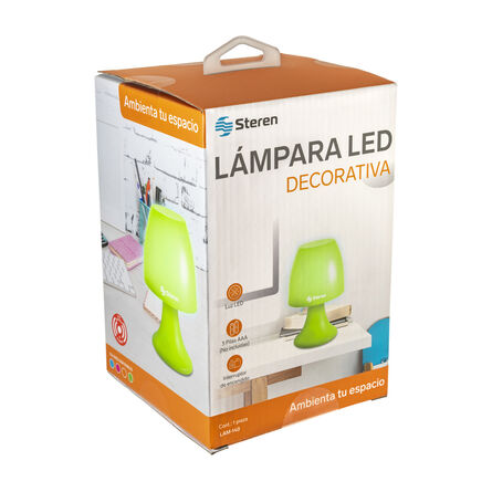 Lámpara LED Decorativa Steren LAM-140VE Verde image number 3