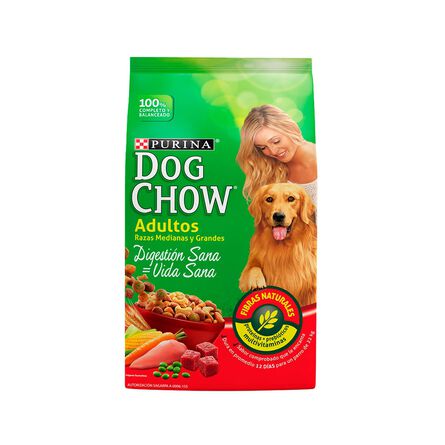 Purina Dog Chow Alimento seco perros adultos medianos y grandes, bulto de 7.5kg image number 1