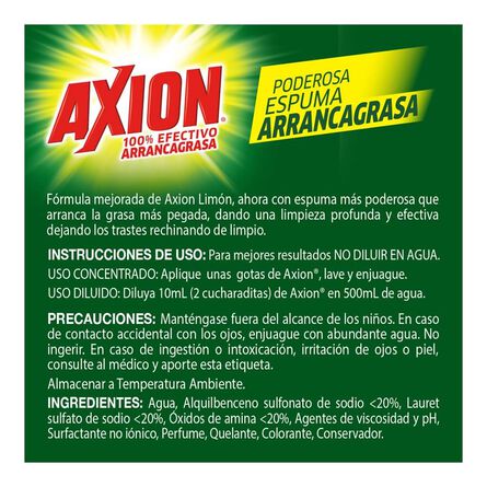 Lavatrastes en Polvo Axion Multisuperficies Limón 2 kg image number 4