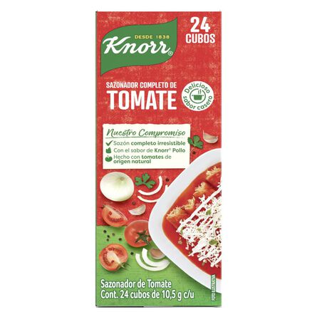 Sazonador Knorr Tomate 24 Cubos de 10.5 g image number 2