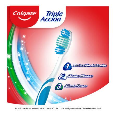 Cepillo + Pasta Dental Colgate Triple Acción 75 ml image number 2
