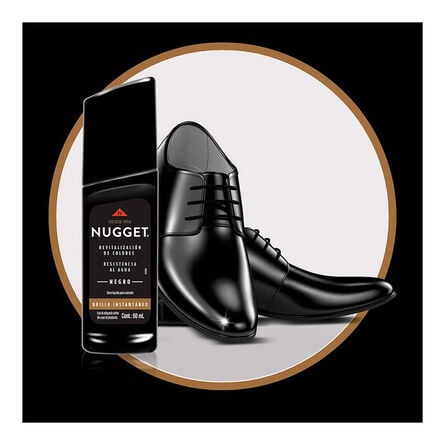 Nugget® Cera Líquida para Calzado Negro 60 ml image number 4