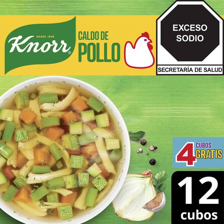 Caldo de Pollo Knorr Suiza 12 Cubos image number 1