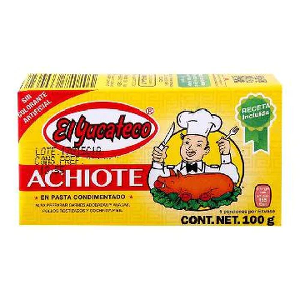 Achiote El Yucateco En Pasta 100 G image number 0