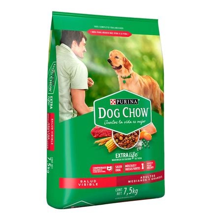 Purina Dog Chow Alimento seco perros adultos medianos y grandes, bulto de 7.5kg image number 8