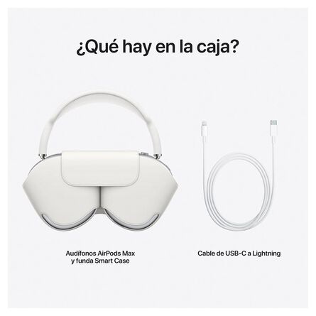 AirPods Max Apple MGYJ3AM/A Bluetooth Plata image number 3