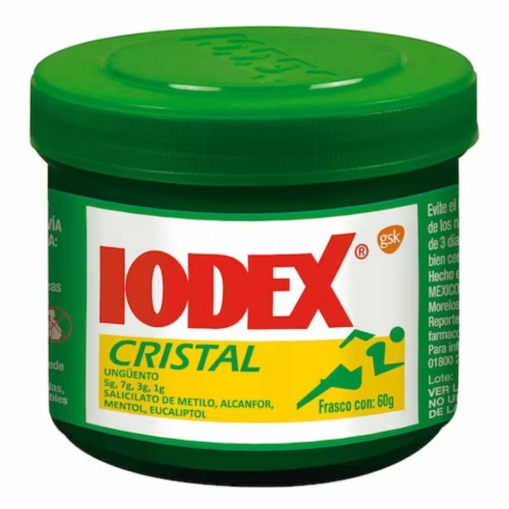 Iodex Cristal Ung con 60g image number 0