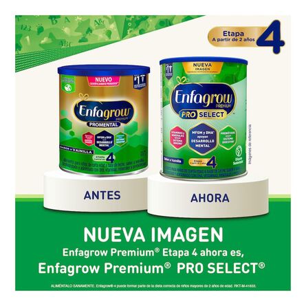 Alimento Lácteo Enfagrow Pro Select Etapa 4 a Partir de 2 Años, Lata 800 g image number 4