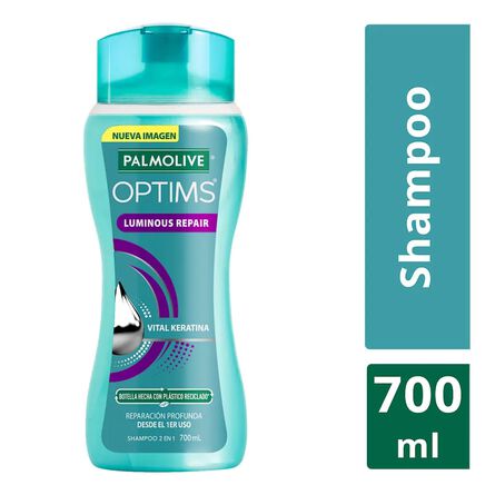 Shampoo Palmolive Optims Luminous Repair 700 ml image number 3