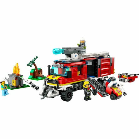 Unidad Móvil De Control De Incendios Lego image number 2