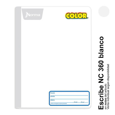 Cuaderno Profesional Norma Color 360 Cuadro 7mm 100 Hj image number 9