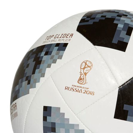 Balón FIFA World Cup Top Glider 2018 Adidas blanco y negro image number 2
