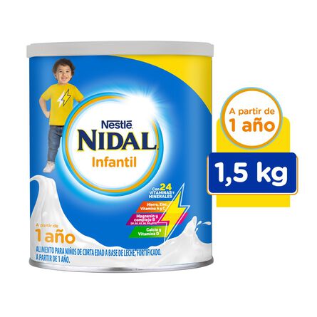 Alimento para Niños de Corta Edad Nidal Infantil Lata 1.5kg image number 1