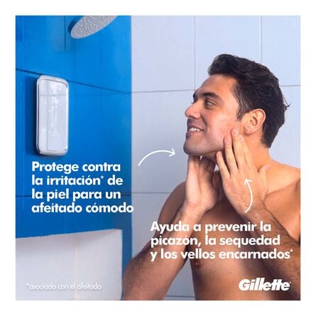 Gel para Afeitar Gillette con Aloe Vera para Cara y Cuerpo 150mL image number 5