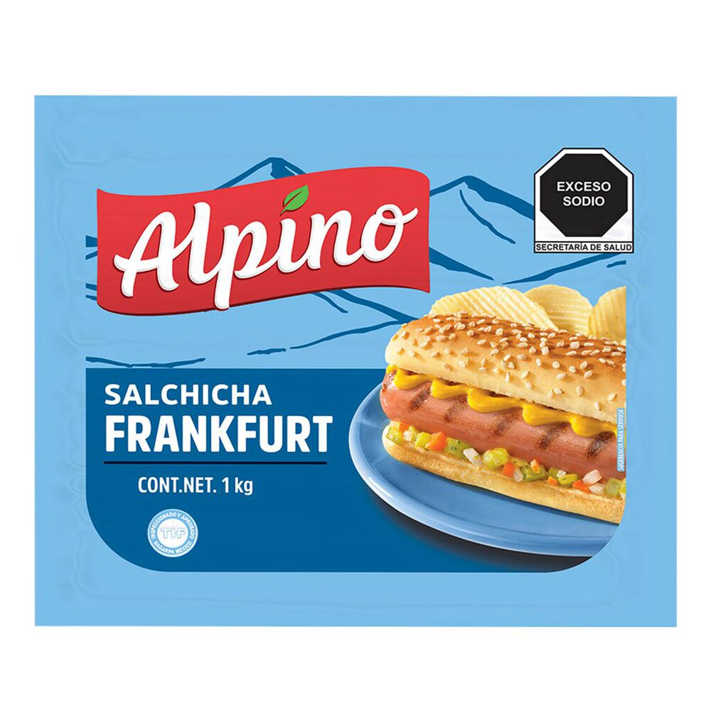 Salchicha Pavo Frankfurt Alpino Kg image number 0
