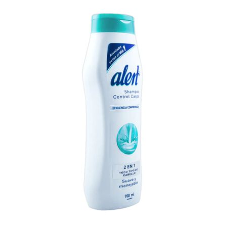 Shampoo Alert Control Caspa 2 en 1 700 ml image number 2