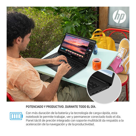 Laptop HP 14-dq0500la Celeron 4GB RAM 128GB 14 Pulg image number 4