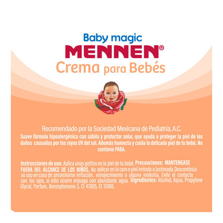 Crema humectante para Bebé Baby Magic Mennen con Sábila 300 ml image number 1