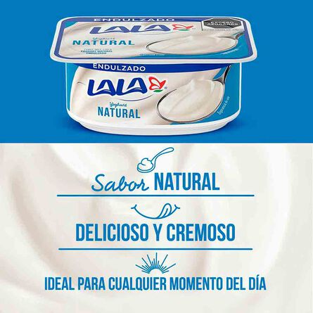 Yoghurt Batido Lala Natural 120 g image number 3