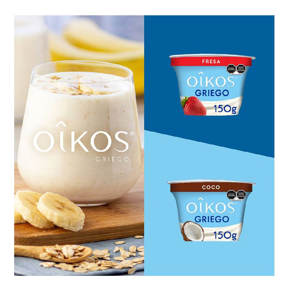 Yoghurt Oikos Griego Con Coco Rallado 150g image number 2