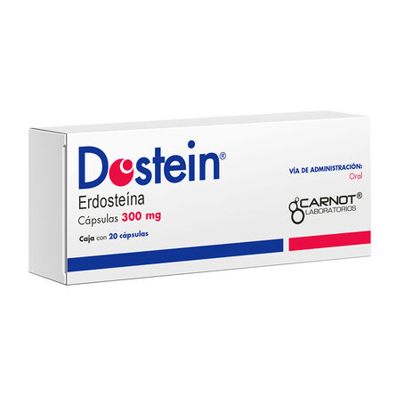 Dostein 300 mg Oral 20 Cápsulas image number 2