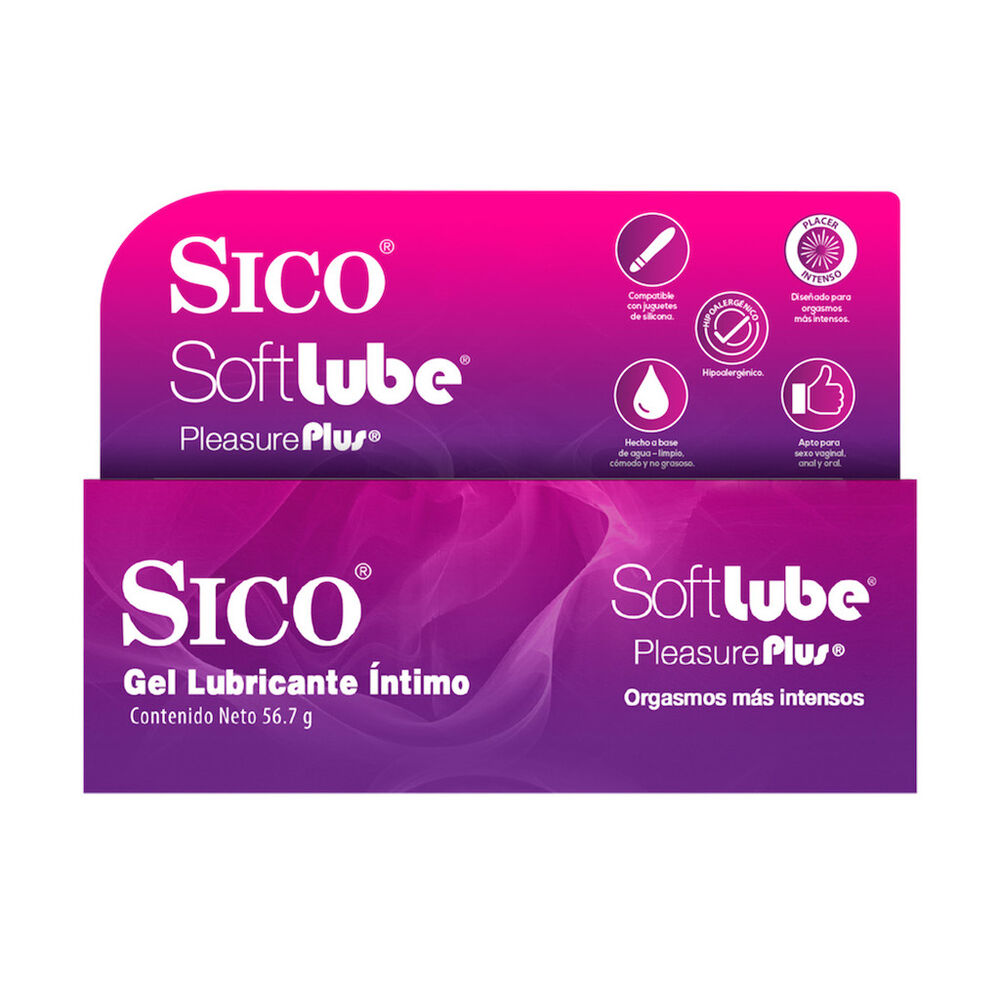 Lubricante Sico SoftLube Pleasure Plus 56.7 g image number 0