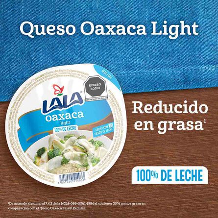 Queso Lala Oaxaca Light  400 g image number 2