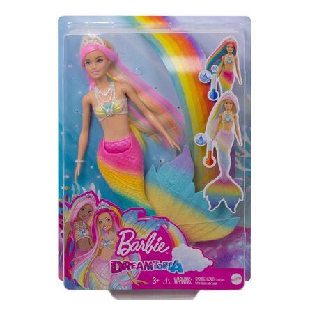 Barbie Sirena Arcoíris Mágico image number 4