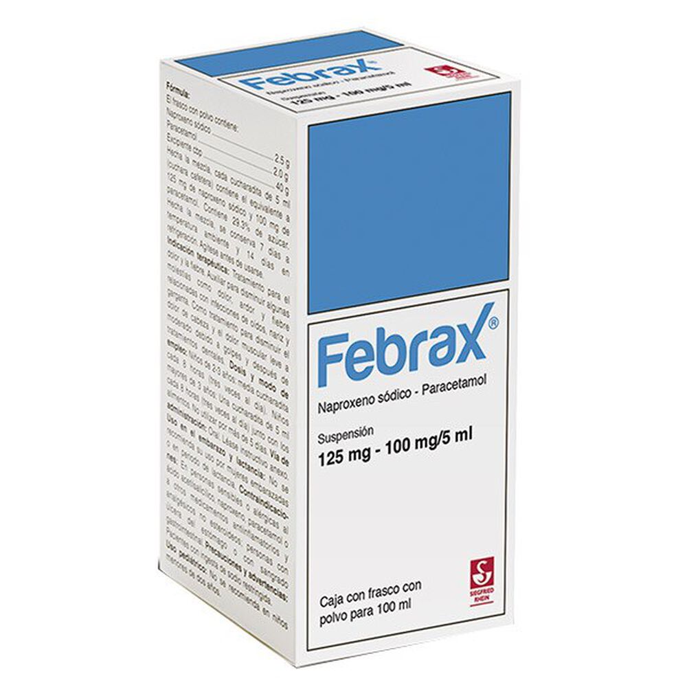 Febrax 2.5/2g Susp 100 ml image number 0