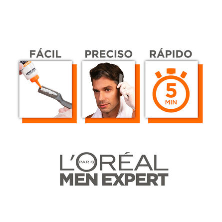 Tinte Excell 5 de L'Oréal Men Expert 3 Castaño Oscuro Natural image number 5