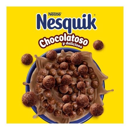 Cereal Nestlé Nesquik Sabor Chocolate Caja 230 Gr image number 3