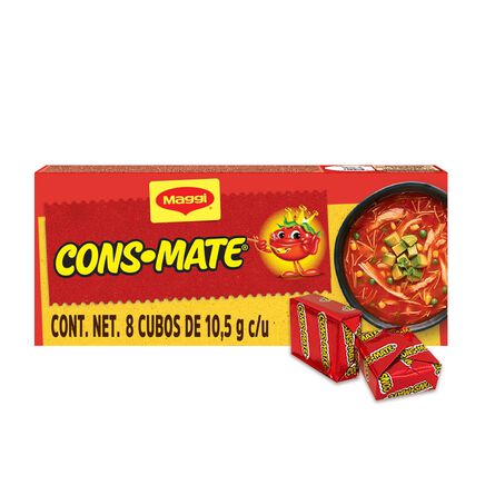 Concentrado de Tomate Maggi Consomate 8 Cubos 84g image number 4