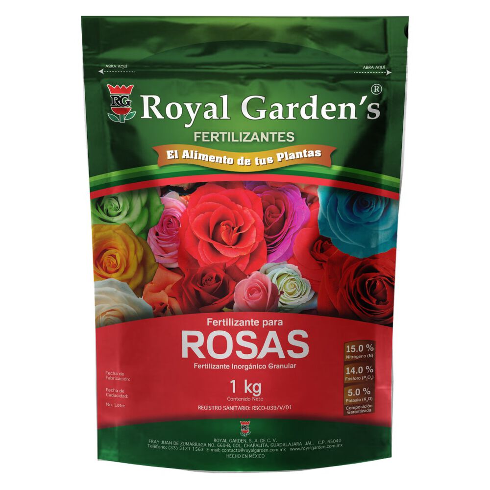 Fertil Royal Garden Rosales Bol 1Kg image number 0
