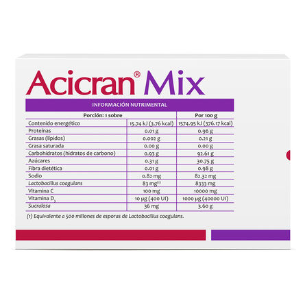 Acicran Mix 1g con U 30 Sob image number 3