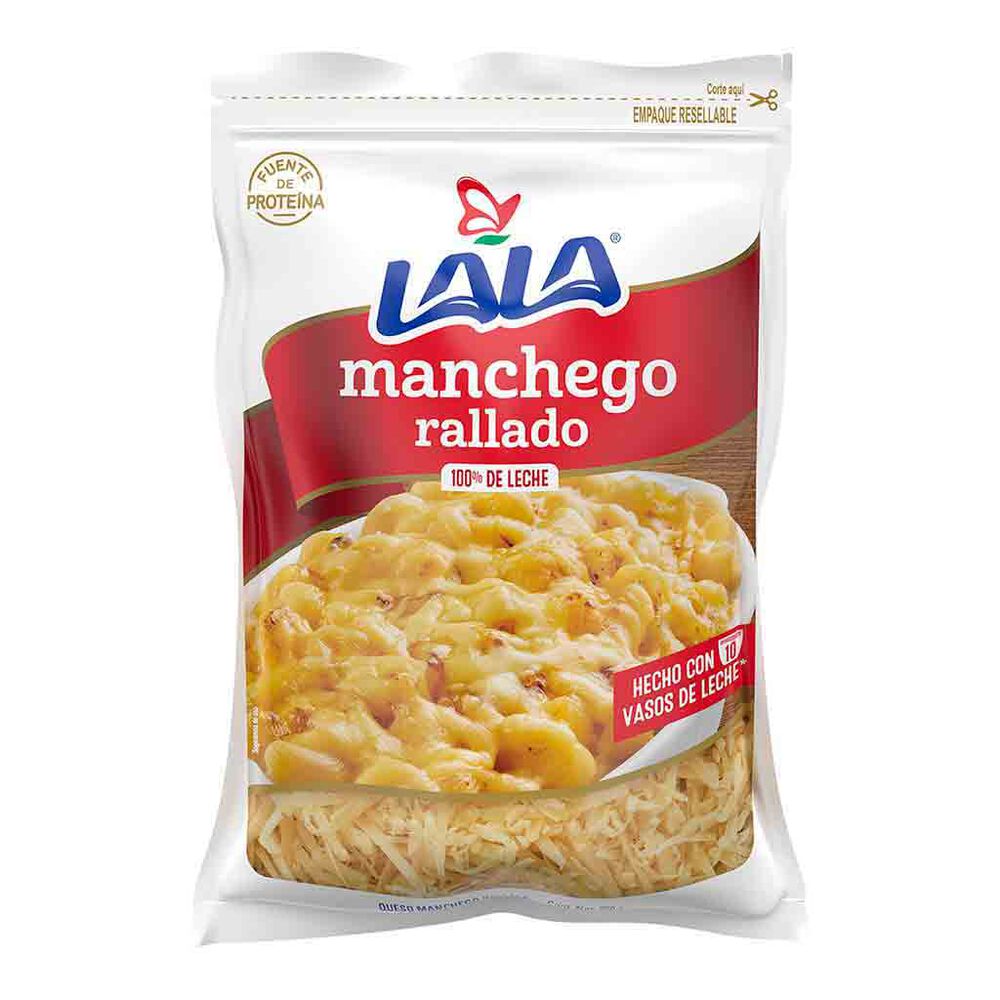 Queso Lala Manchego Rallado  250 g image number 1