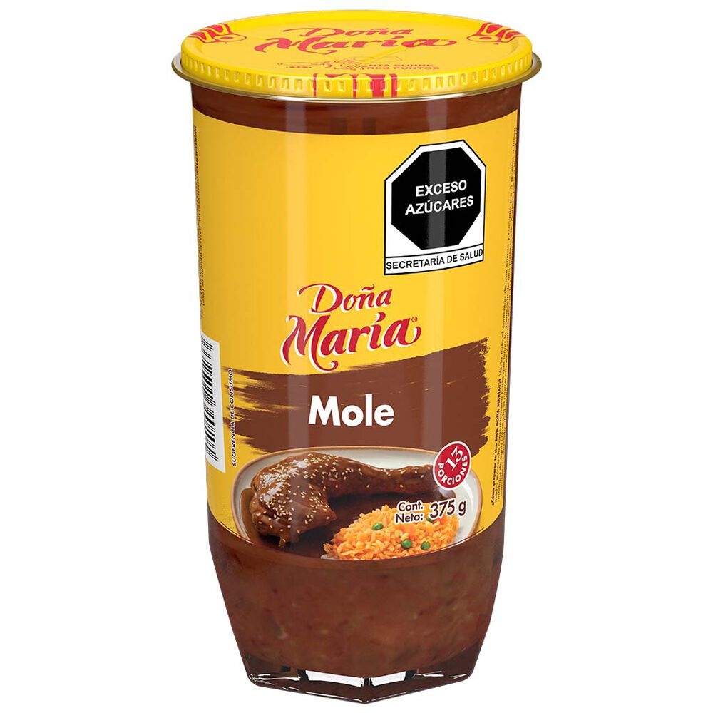 Mole Doña María rojo en pasta 375 g image number 0