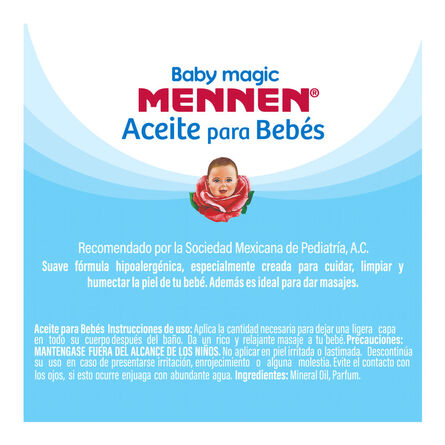 Aceite Mennen Baby Magic 100ml image number 3
