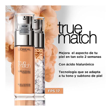 Base de Maquillaje L'Oréal Paris True Match 6.D/6.W Golden Honey 30 Ml image number 4
