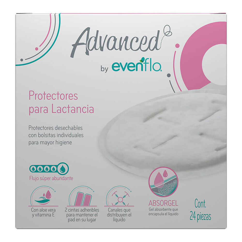Protectores para lactancia Advanced by Evenflo 24 piezas image number 0