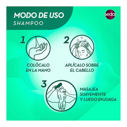 Shampoo Sedal Rizos Definidos 620 ml image number 4
