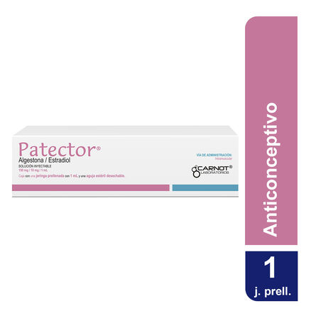 Patector 150 mg/10 mg Solución Inyectable 1 ml image number 1