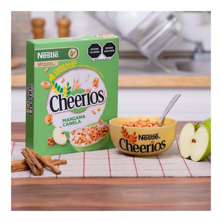 Cereal Nestlé Cheerios Manzana Canela con Avena Caja 480 Gr image number 6