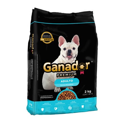 Alimento para perro Ganador Premium razas pequeñas 2 Kg image number 1