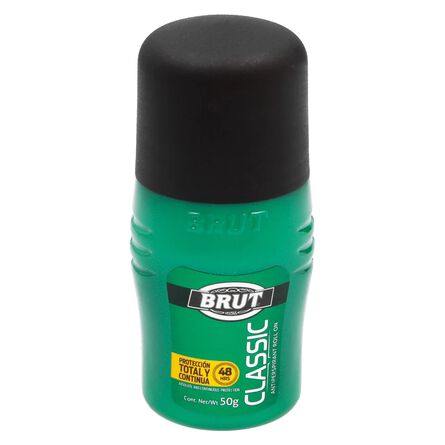 Desodorante Antibacterial Roll-On Brut 50gr image number 1