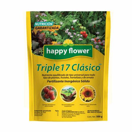 Triple 17 Clásico 500 Gr Happy Flower image number 1