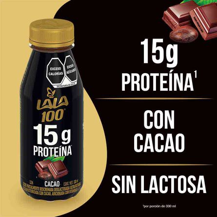 Leche Lala 100 Cacao 330 ml image number 4